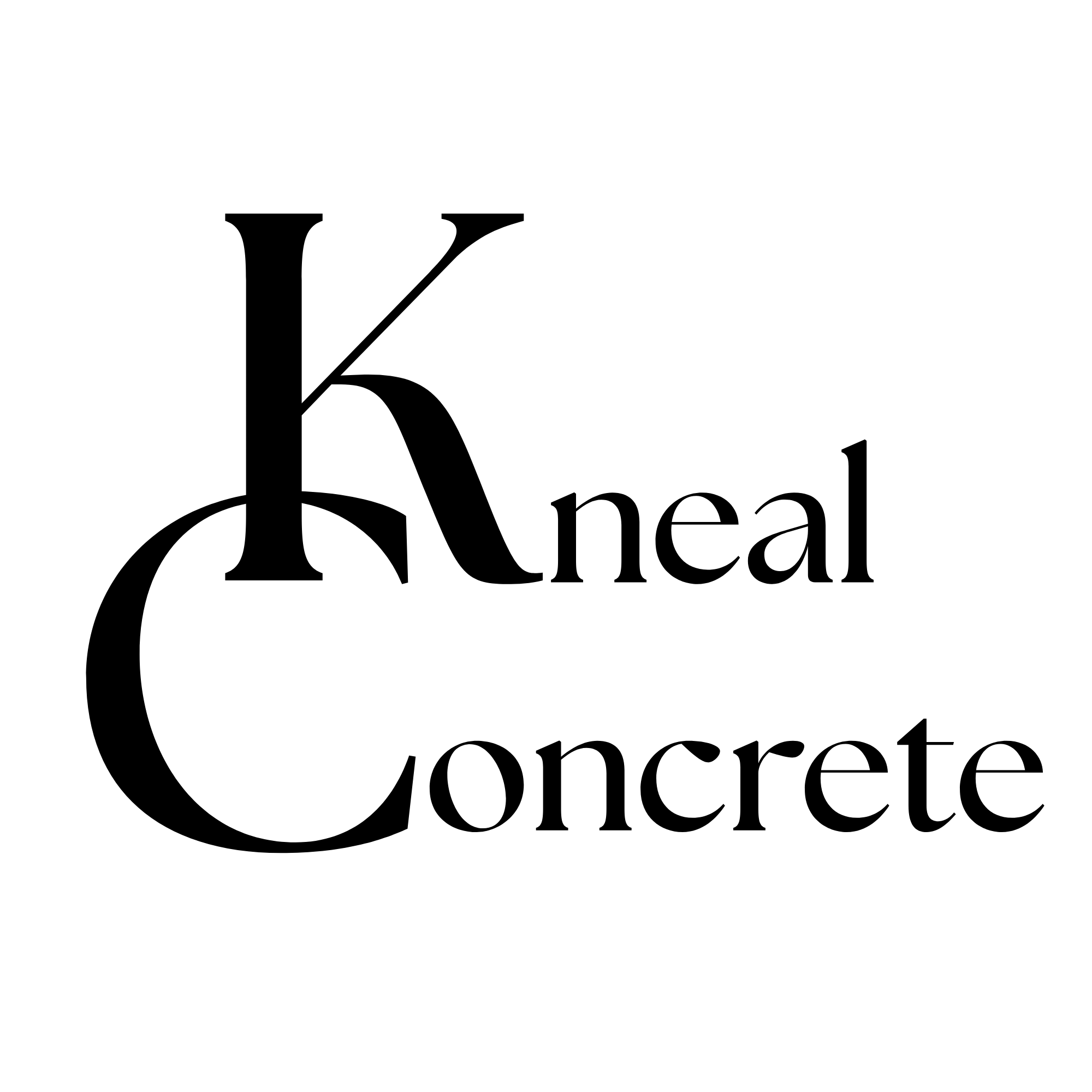 kneal conrete logo